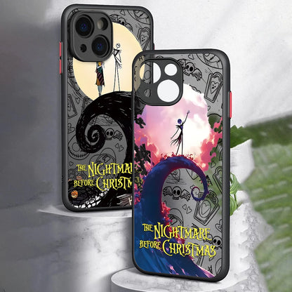 Halloween J-Jack S-Skellington Phone Case For iPhone 17e 17 16e 16 15 14 13 12 11 Mini Pro Air Max X XR XSMax 7 8 6 6s Plus