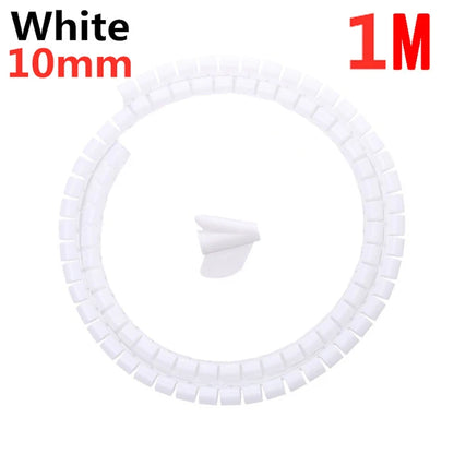 Flexible Spiral Cable Organizer & Wire Protector – 10mm & 16mm
