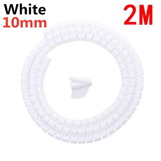Flexible Spiral Cable Organizer & Wire Protector – 10mm & 16mm