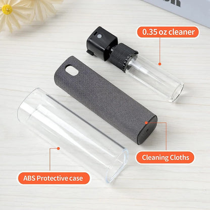 2-in-1 Microfiber Screen Cleaner Spray Bottle