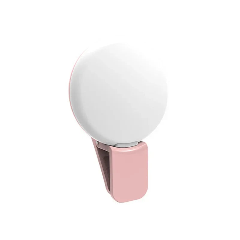 Mini Clip-On Selfie Ring Light
