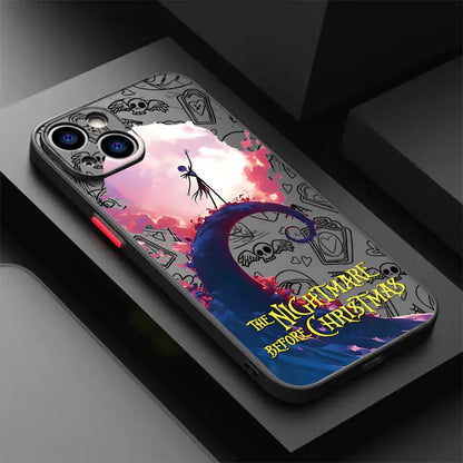 Halloween J-Jack S-Skellington Phone Case For iPhone 17e 17 16e 16 15 14 13 12 11 Mini Pro Air Max X XR XSMax 7 8 6 6s Plus