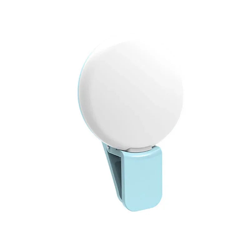Mini Clip-On Selfie Ring Light