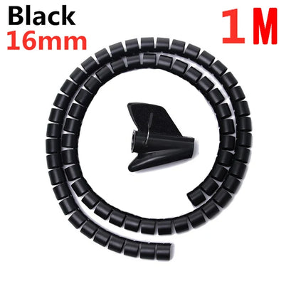 Flexible Spiral Cable Organizer & Wire Protector – 10mm & 16mm