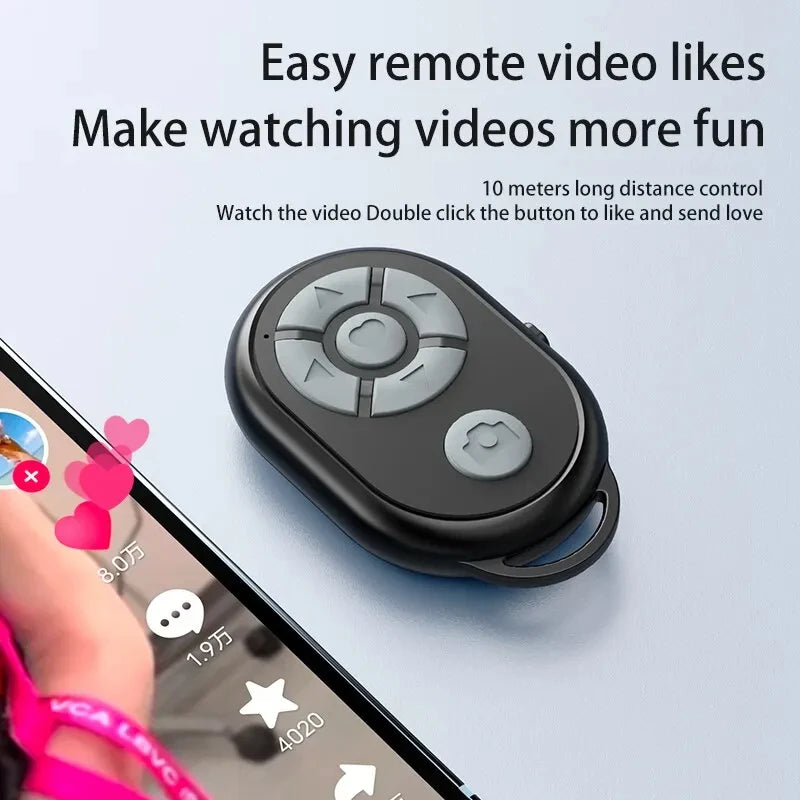 Bluetooth Camera Remote & Selfie Controller