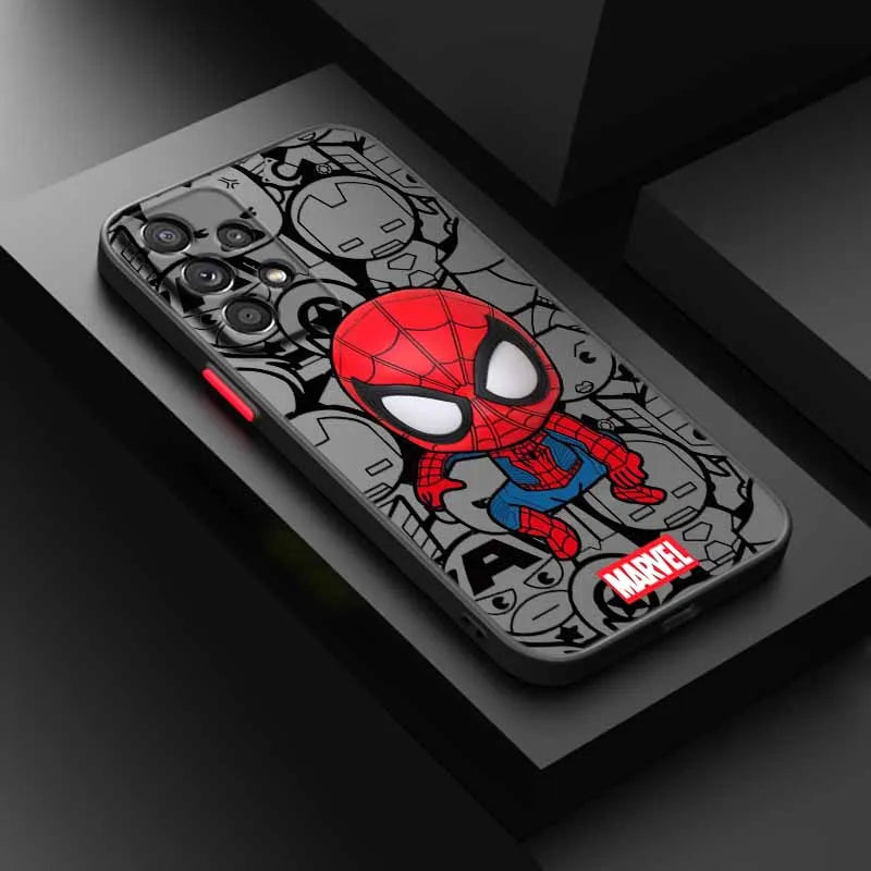 superhero Spider-Man For Samsung A56 A55 A54 A53 A36 A34 A33 A32 A31 A26 A25 A24 A23 A22 A21S A17 A15 A07 Phone Case