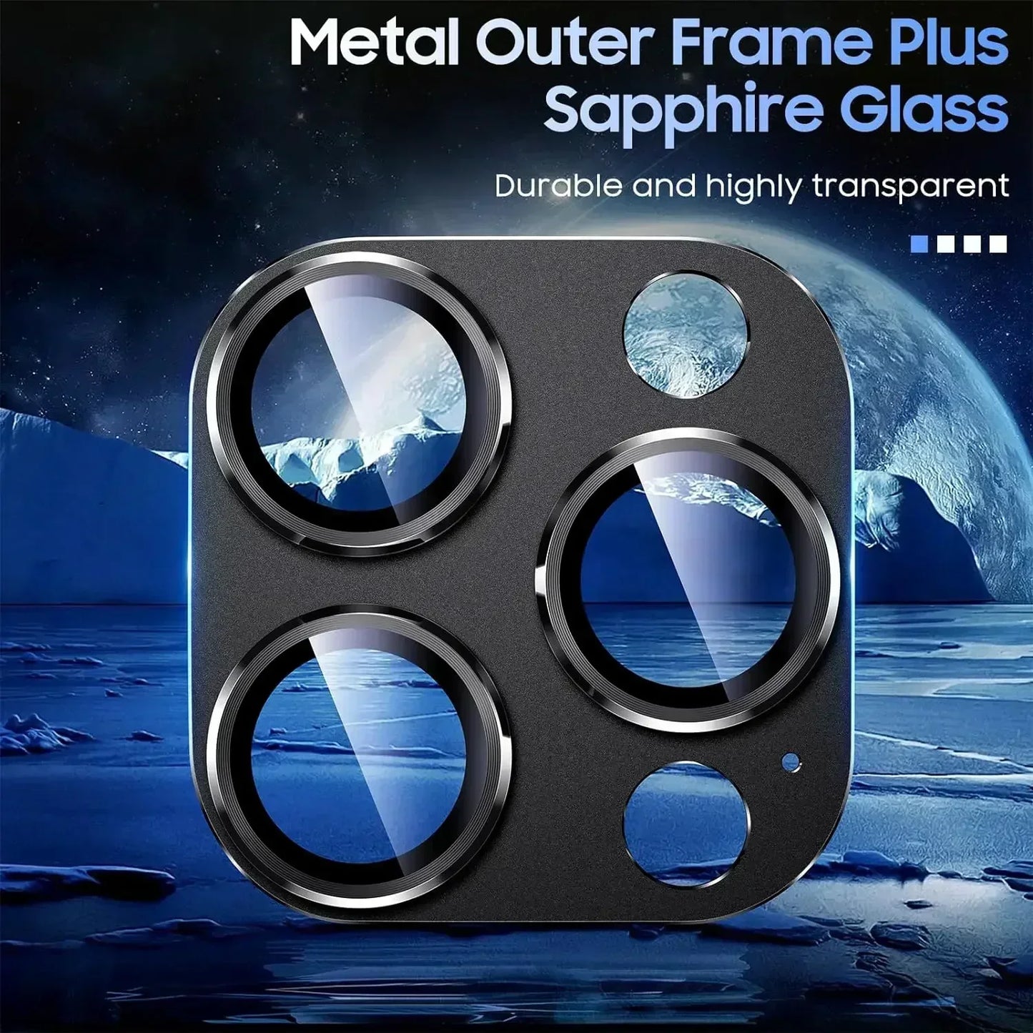 Titanium Black Metal Glass Camera Lens Screen Protector, Protection Cover For IPhone 15 Pro Max, 14 Plus, 13, 15 Pro, 14Pro