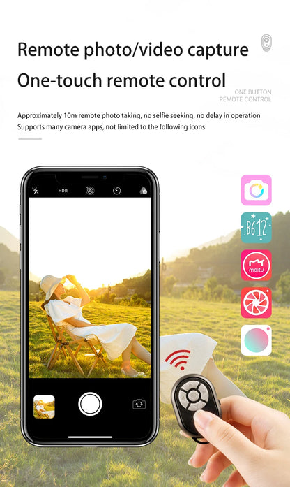 Bluetooth Camera Remote & Selfie Controller