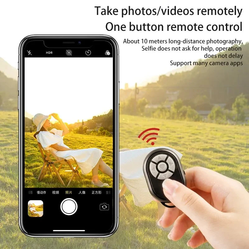 Bluetooth Camera Remote & Selfie Controller