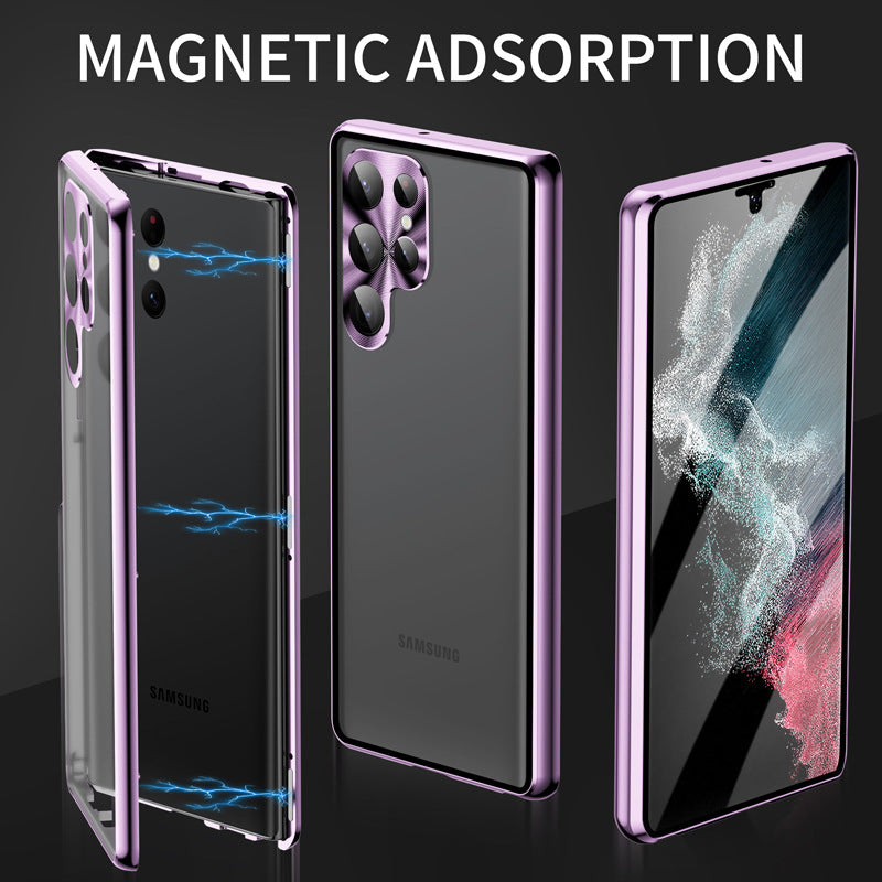 Samsung Galaxy Privacy Magnetic Glass Phone Case