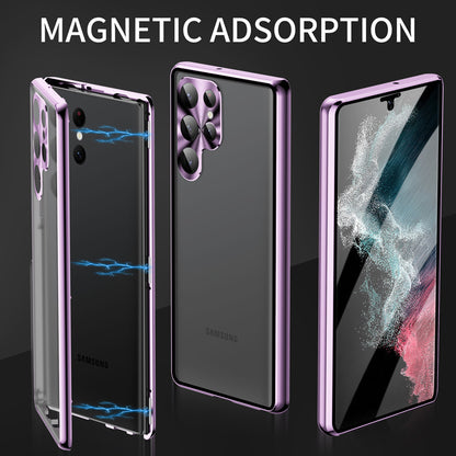 Samsung Galaxy Privacy Magnetic Glass Phone Case