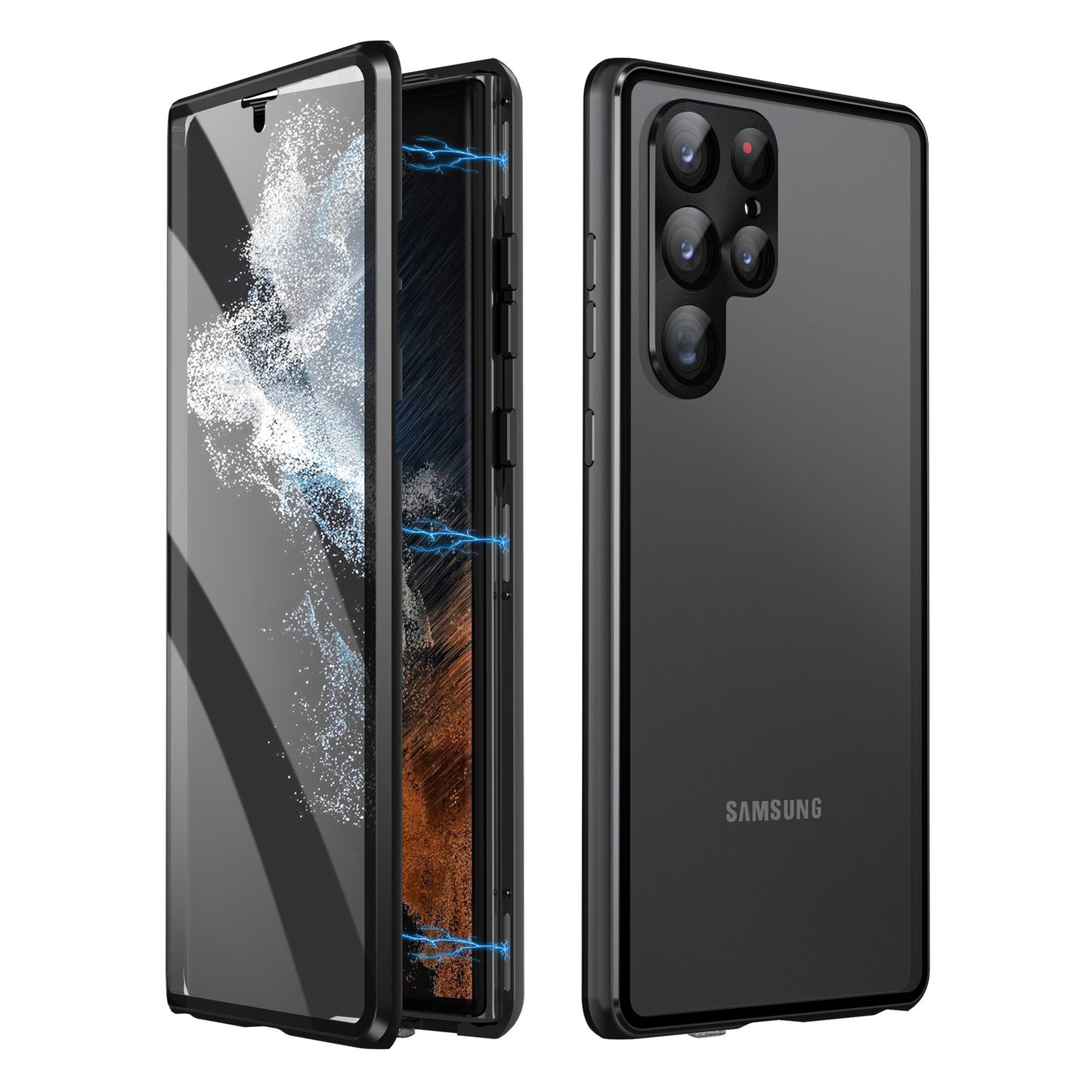 Samsung Galaxy Privacy Magnetic Glass Phone Case