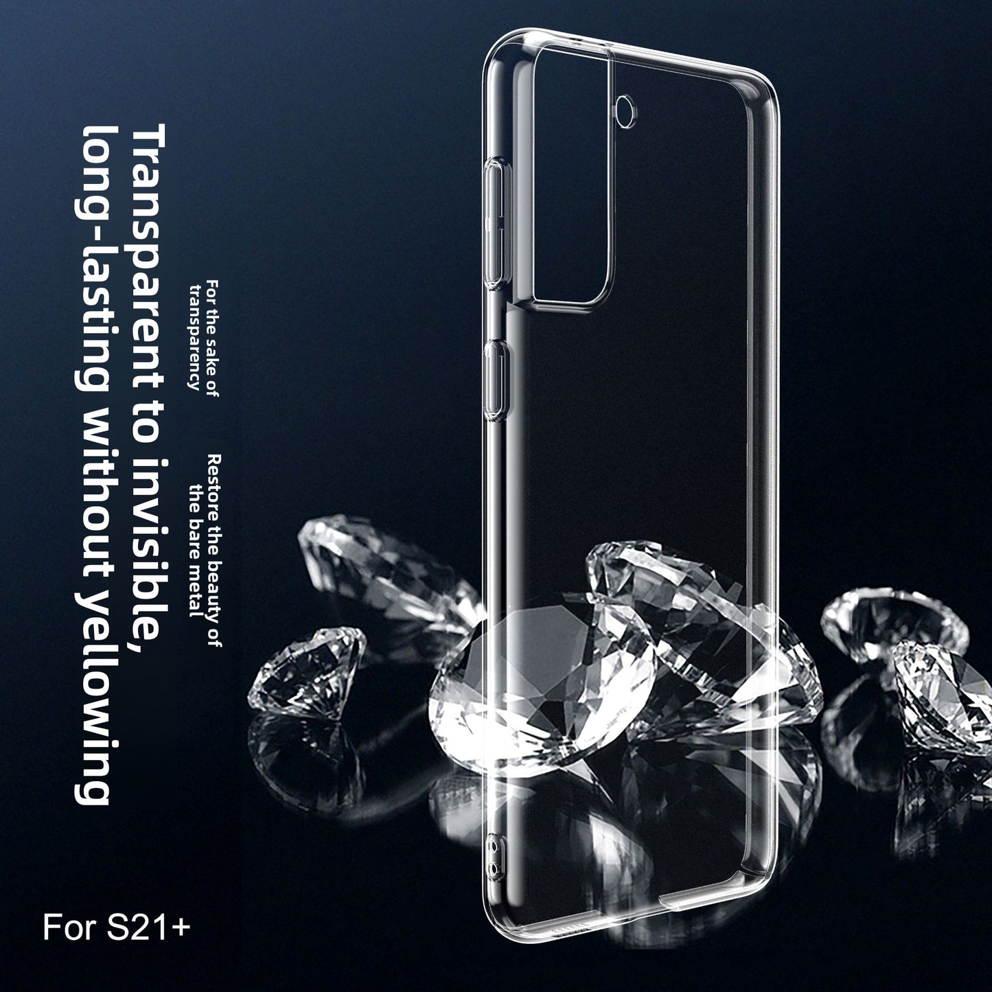 Samsung Galaxy Transparent Hard Phone Case