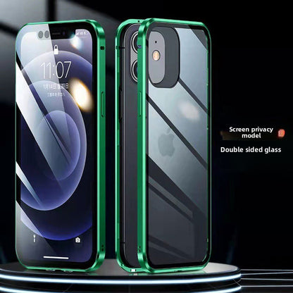 Magnetic Privacy Protection Metal Phone Case
