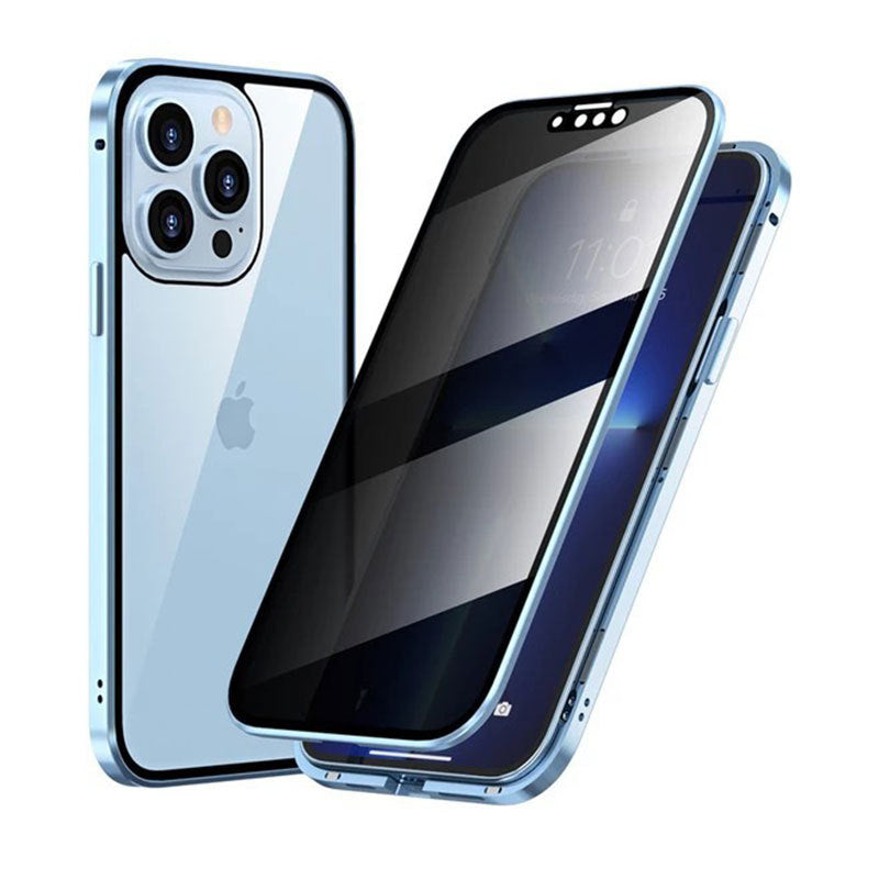 Magnetic Privacy Protection Metal Phone Case