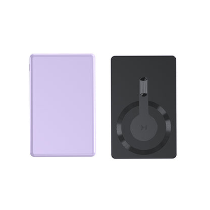 Ultra-Thin Wireless Power Bank – Portable Charging for iPhone & Android