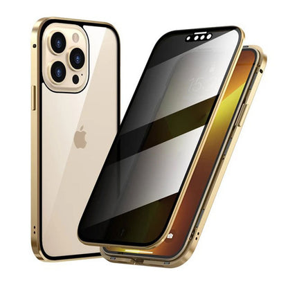 Magnetic Privacy Protection Metal Phone Case