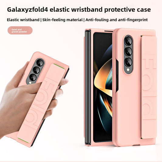 Samsung Galaxy Z Fold Silicone Phone Case with Wrist Strap
