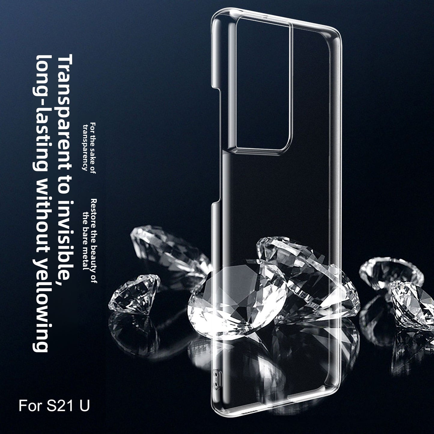 Samsung Galaxy Transparent Hard Phone Case