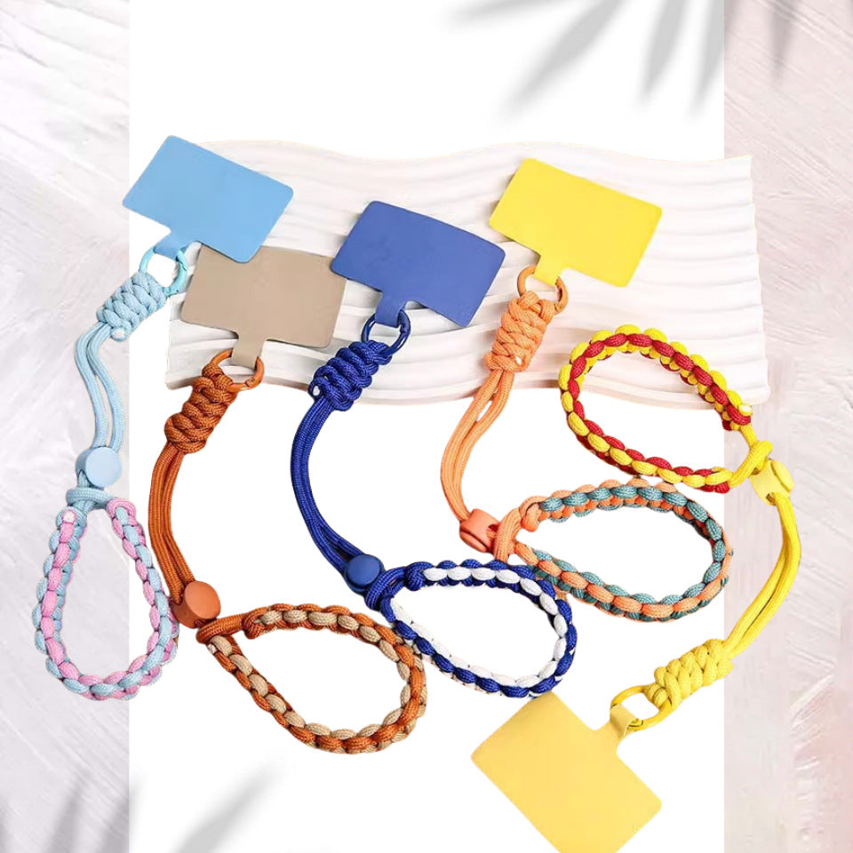 Adjustable Phone Lanyard with Velvet Clip