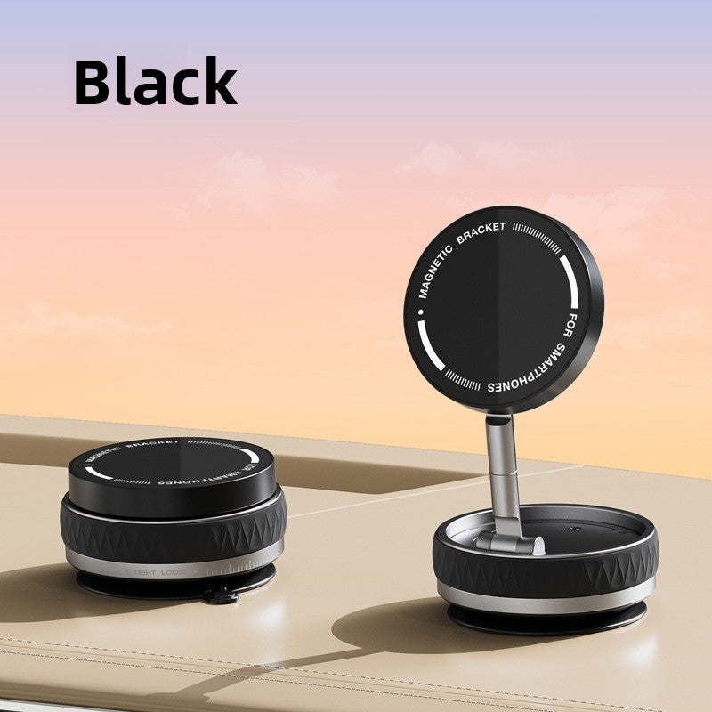 Magnetic Vacuum Car Phone Holder with 360° Rotation & MagSafe Support