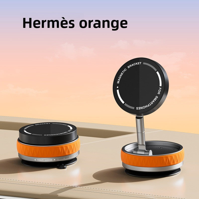 Magnetic Vacuum Car Phone Holder with 360° Rotation & MagSafe Support