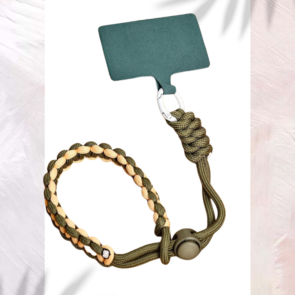 Adjustable Phone Lanyard with Velvet Clip